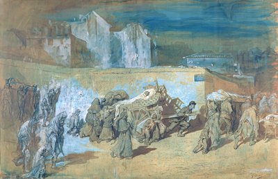 Siege of Paris, 1870-71 by Gustave Dore